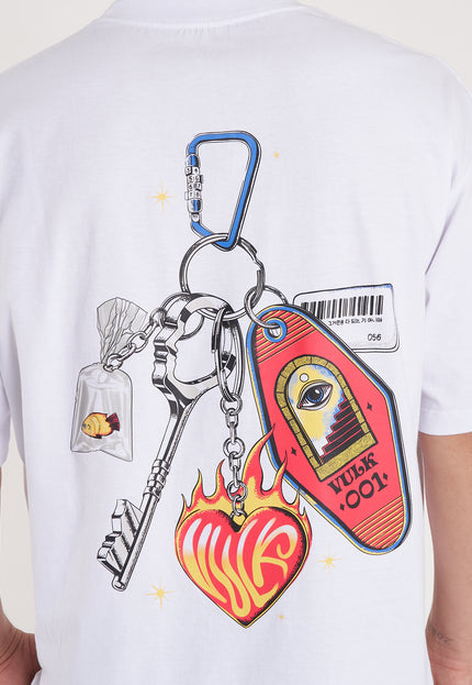 Remera Keychain White