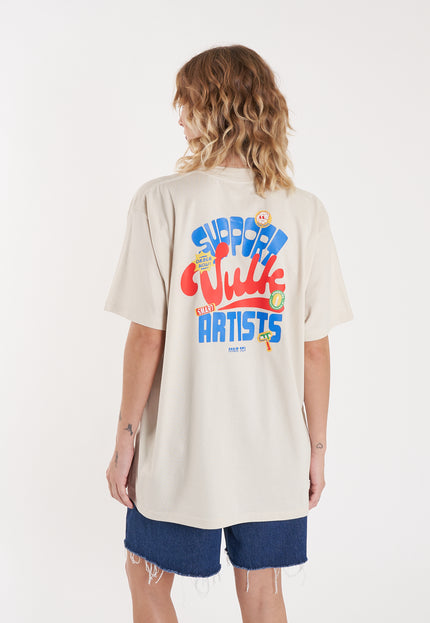 Remera Support Cream