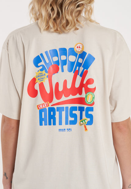 Remera Support Cream