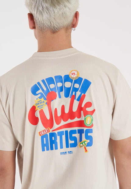 Remera Support Cream