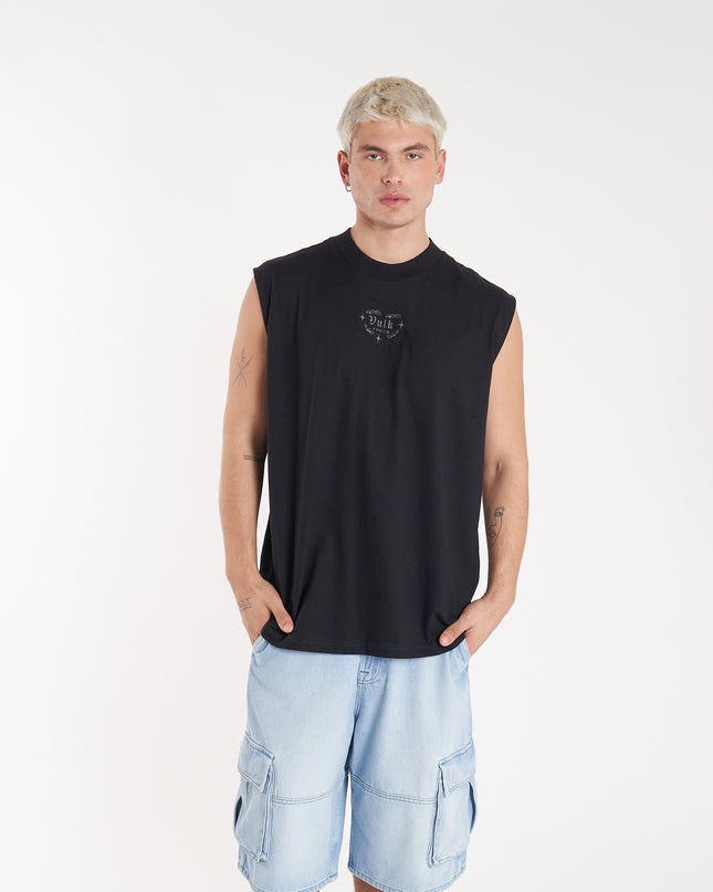 Musculosa Matt Black