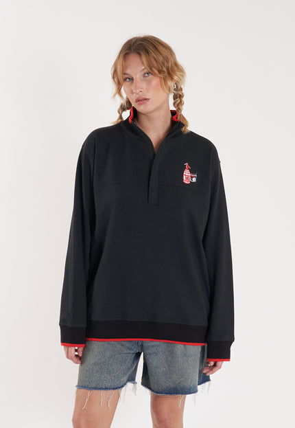 Buzo Vacation Half Zip Black