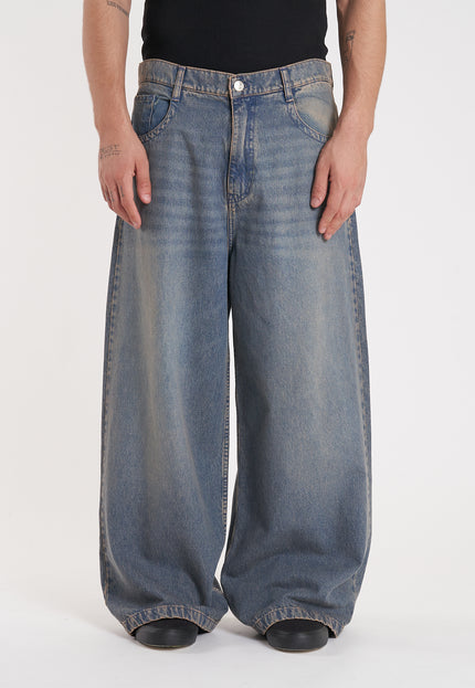 Jean Erza Wide Long Blue Sand