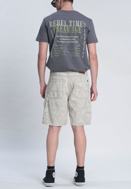 WALK SHORT SKATE DEMENCY2 FULLPRINT