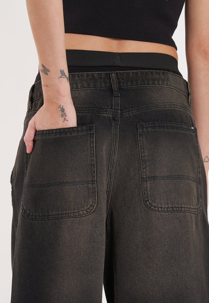 Bermuda Venice Relax Long Oxyd Black