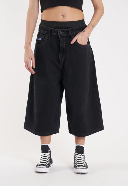 Bermuda Marcus Wide Long Black