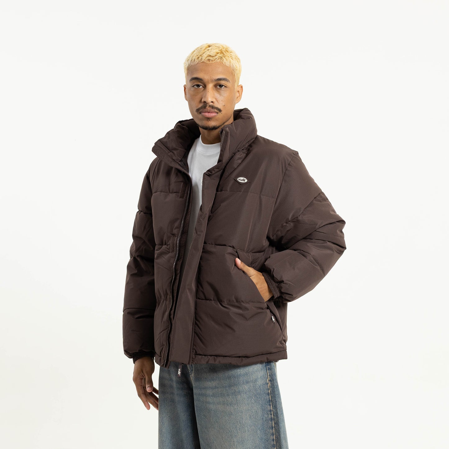 Campera Abrigo Butler Dark Brown