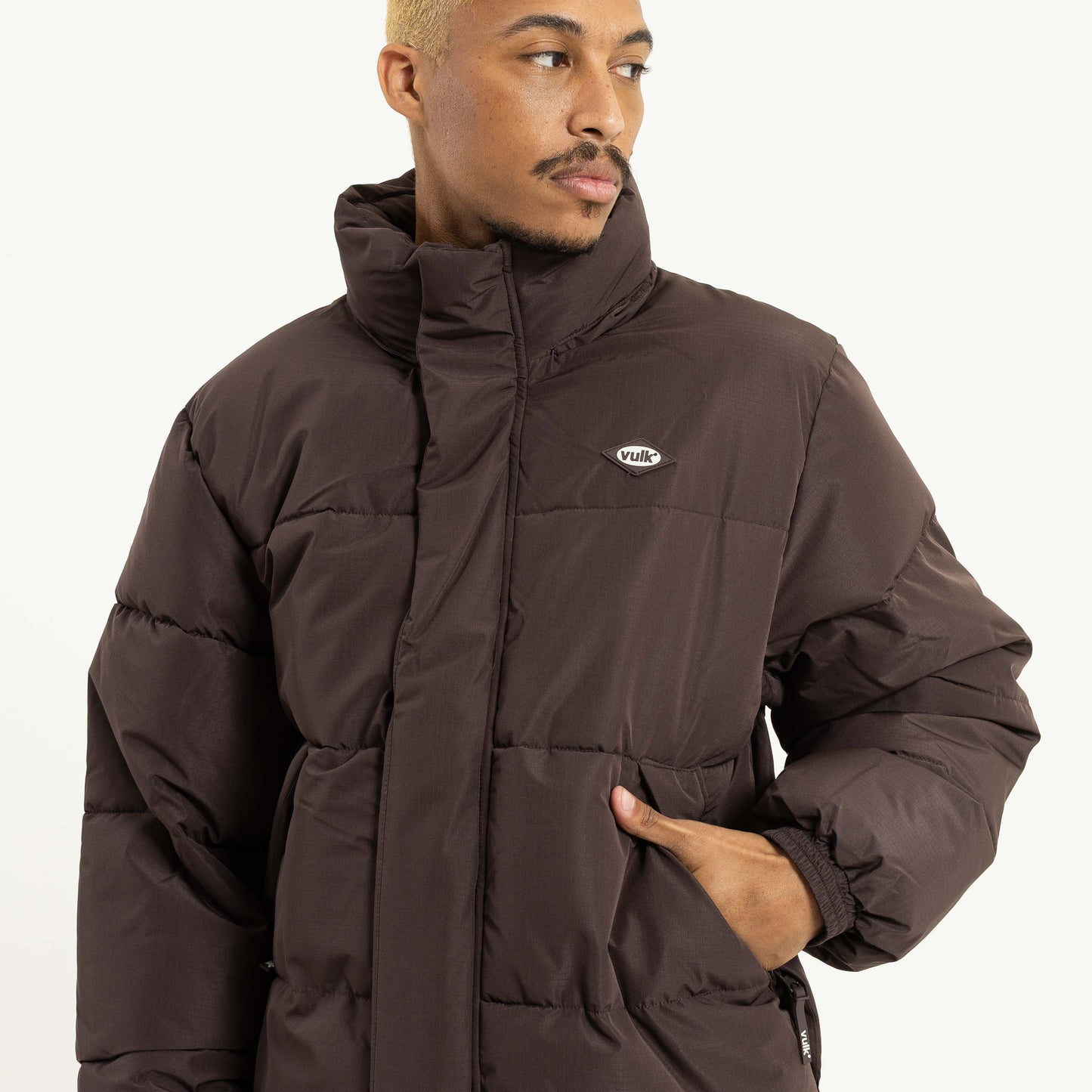 Campera Abrigo Butler Dark Brown
