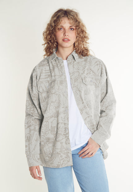 Demency Overshirt Sand