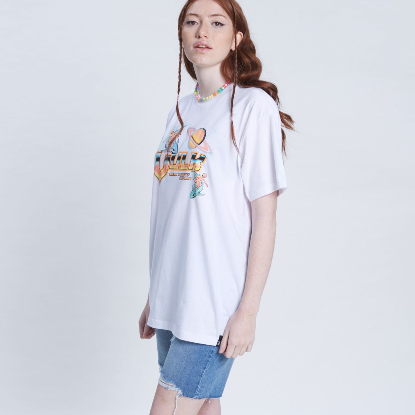 TEE ALIENS WHITE