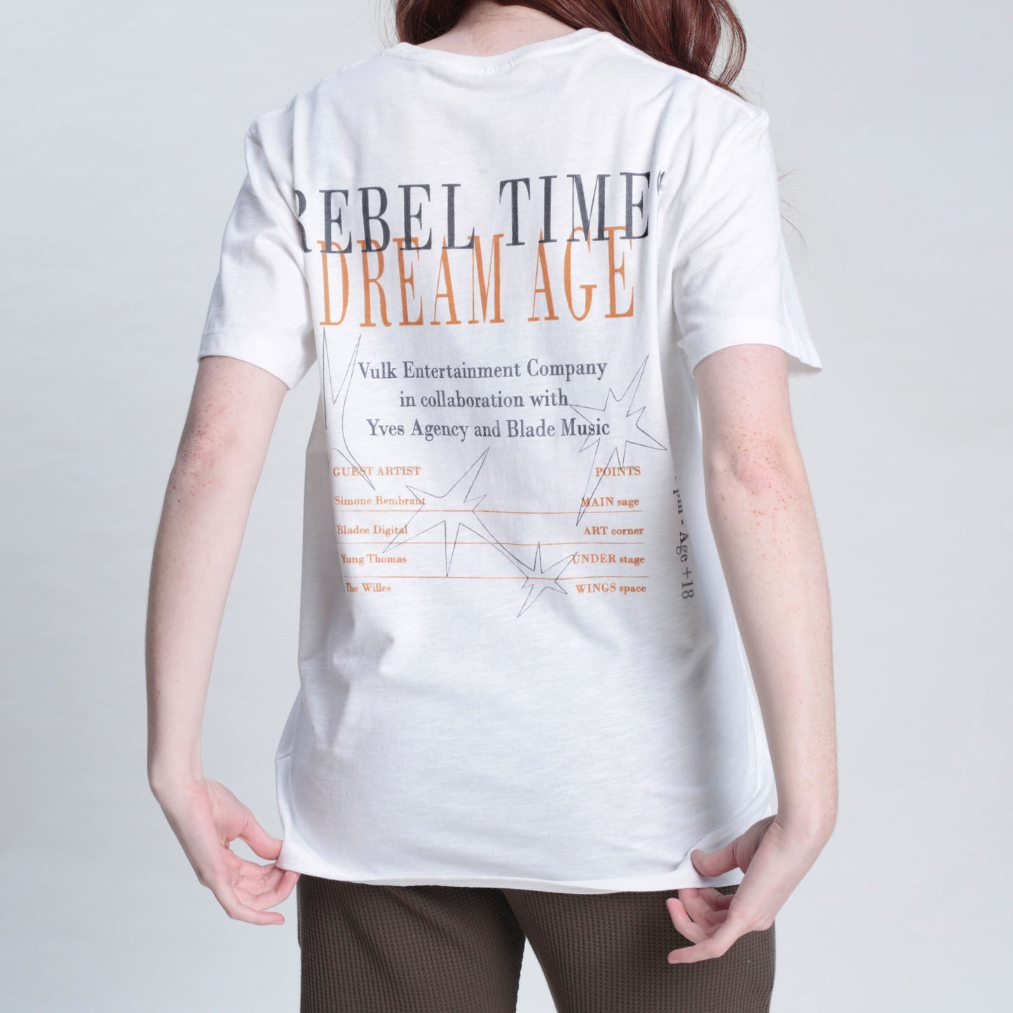 TEE REBEL CREAM