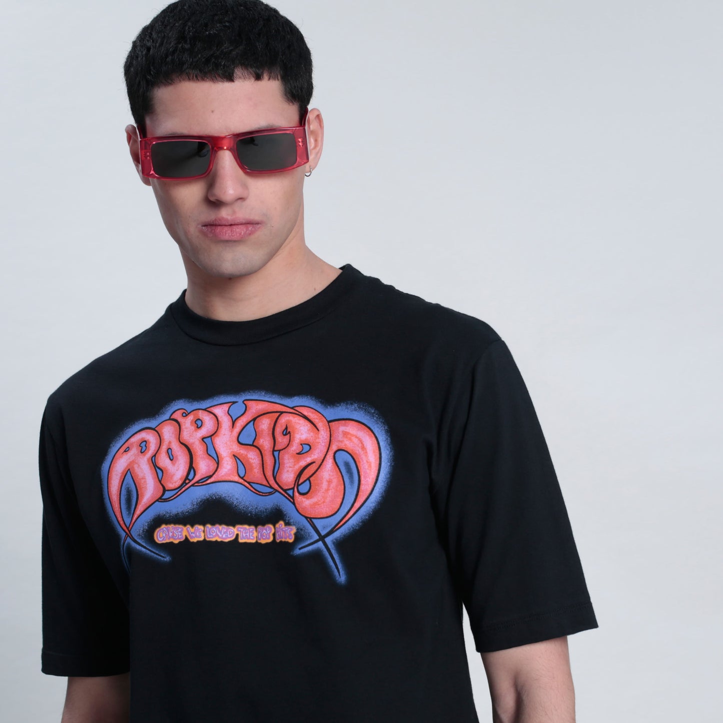 POP KIDS TEE BLACK