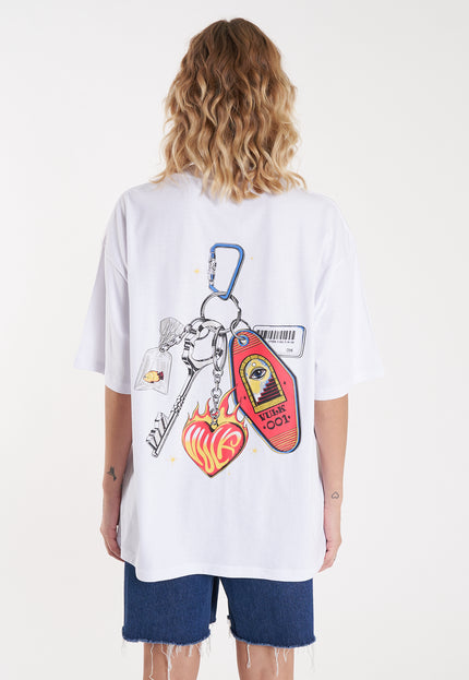 Remera Keychain White