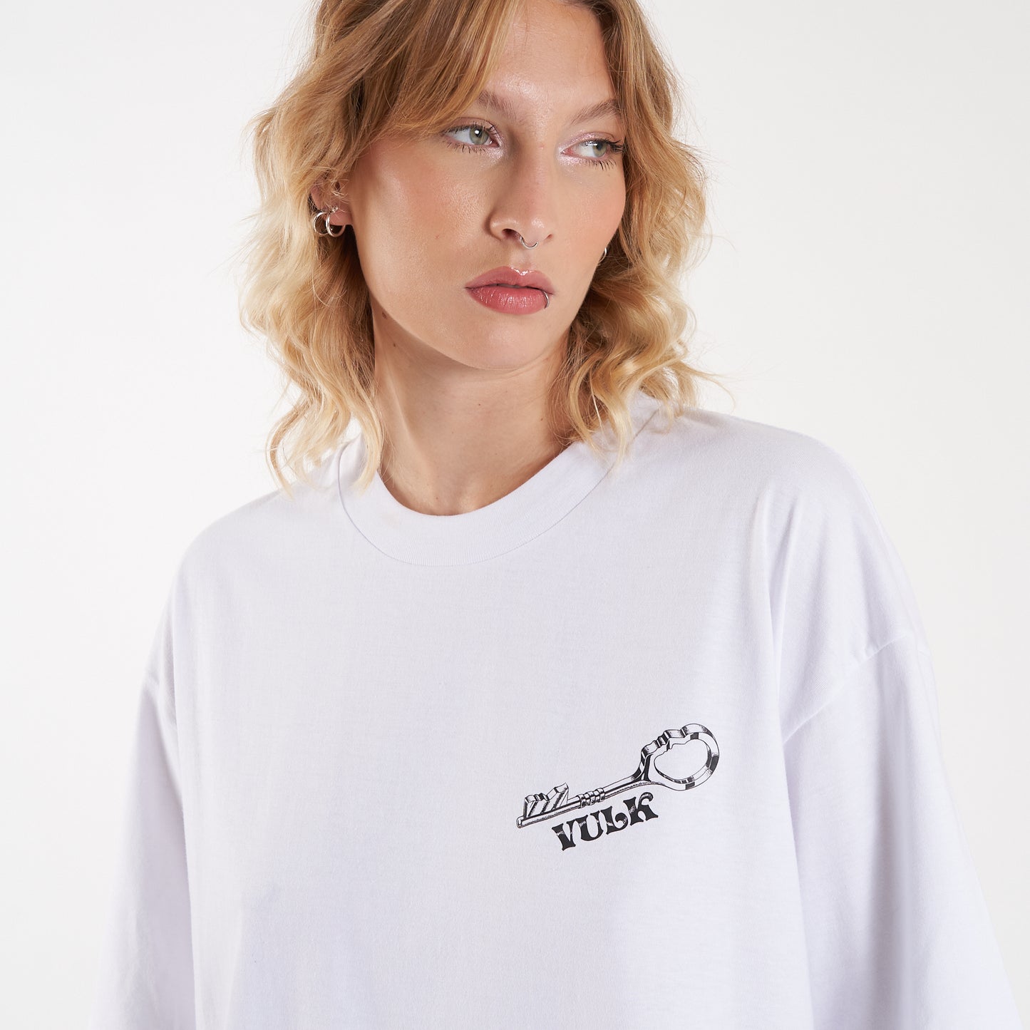Remera Keychain White