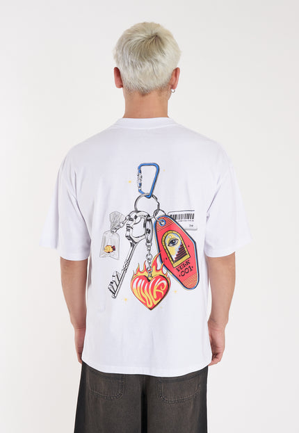 Remera Keychain White