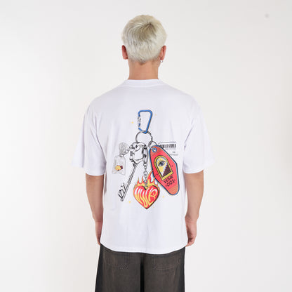 Remera Keychain White
