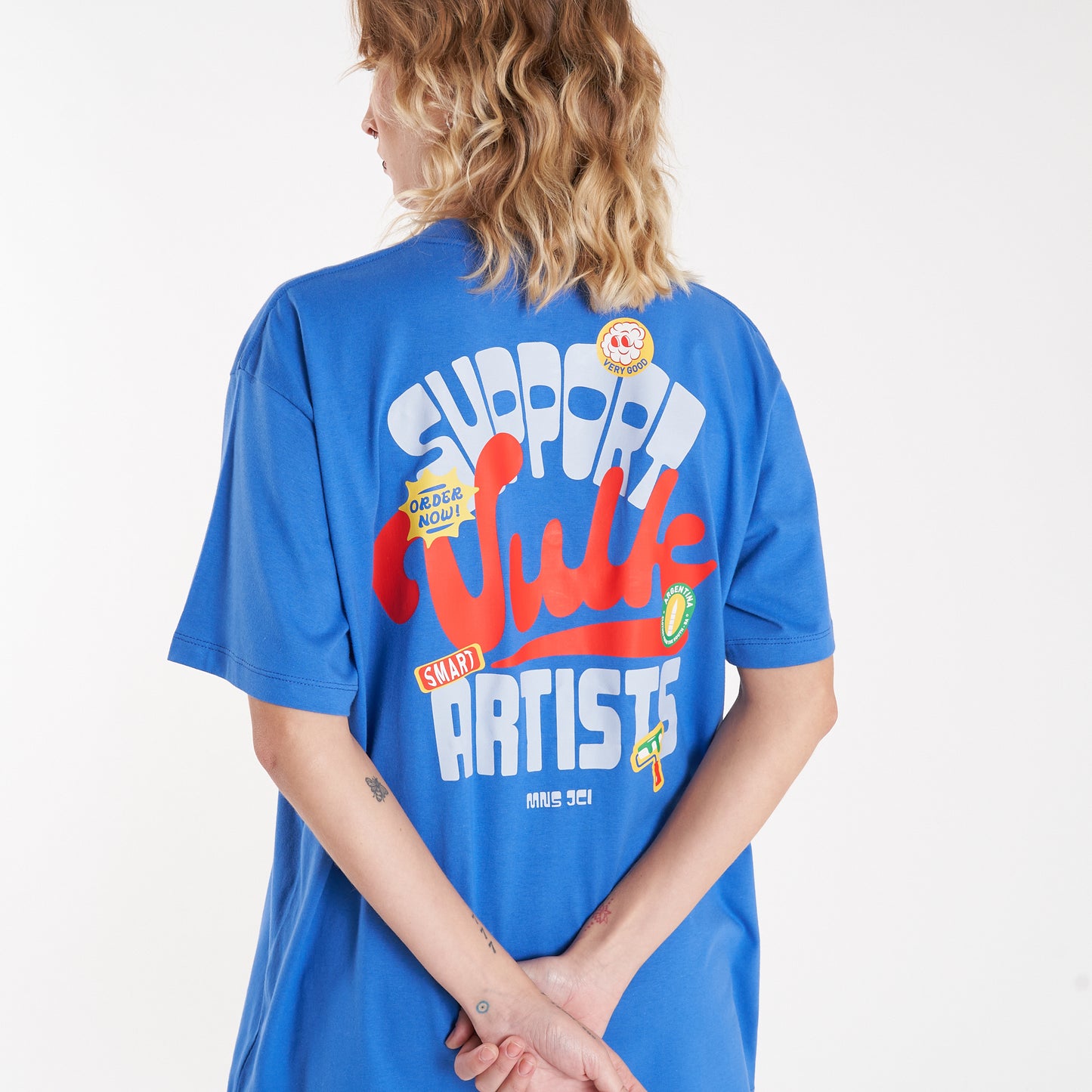 Remera Support Blue