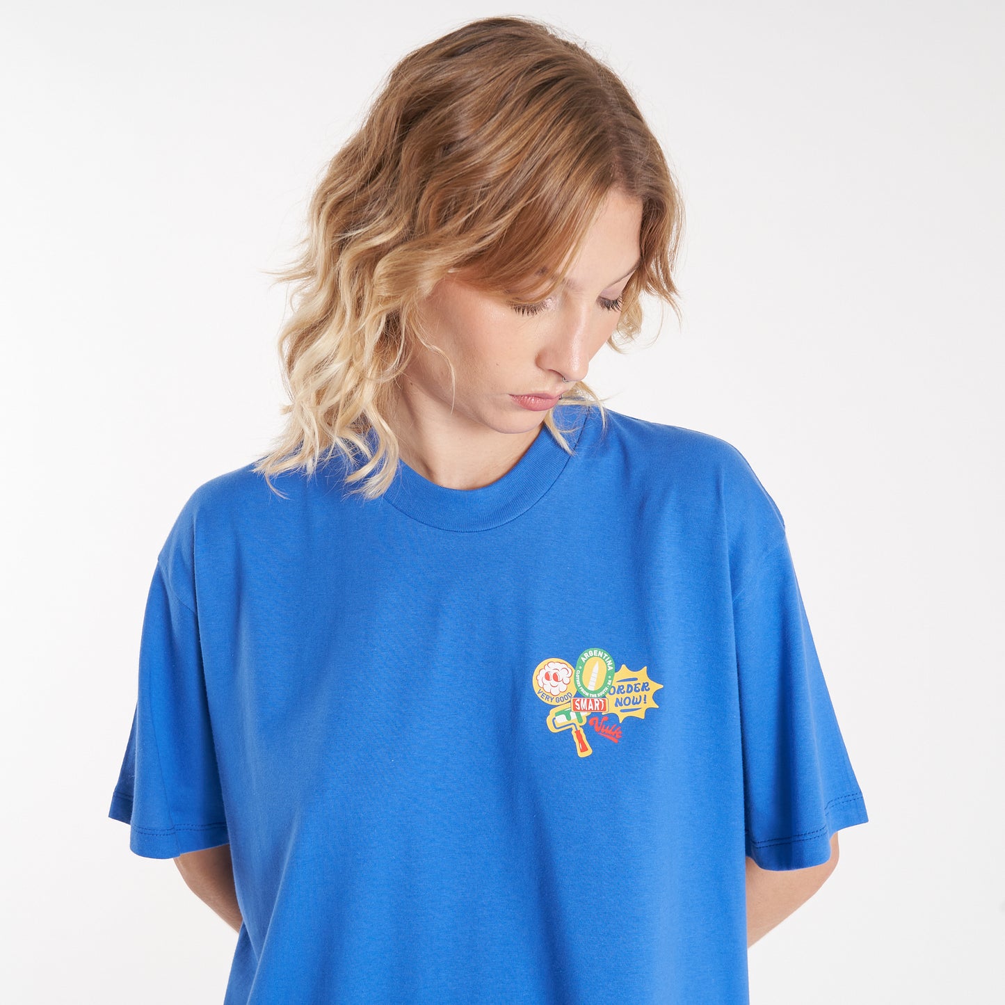 Remera Support Blue