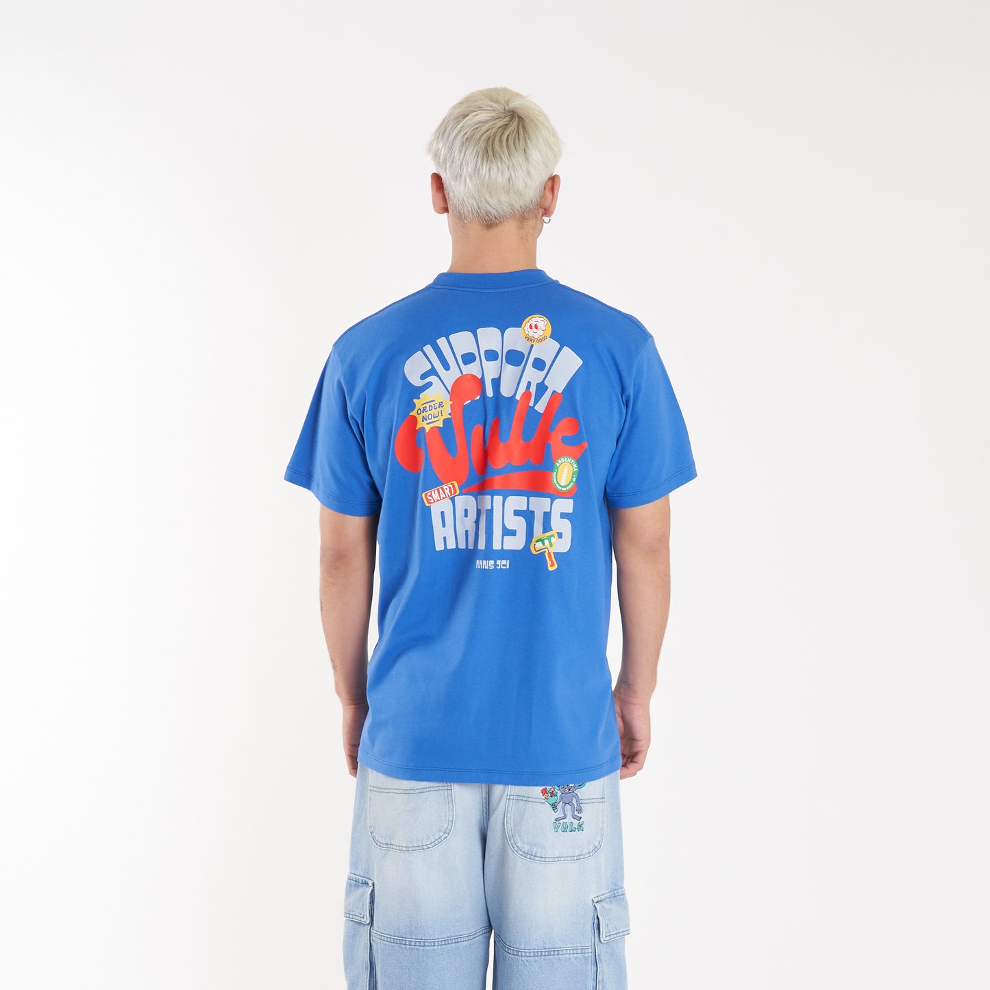 Remera Support Blue