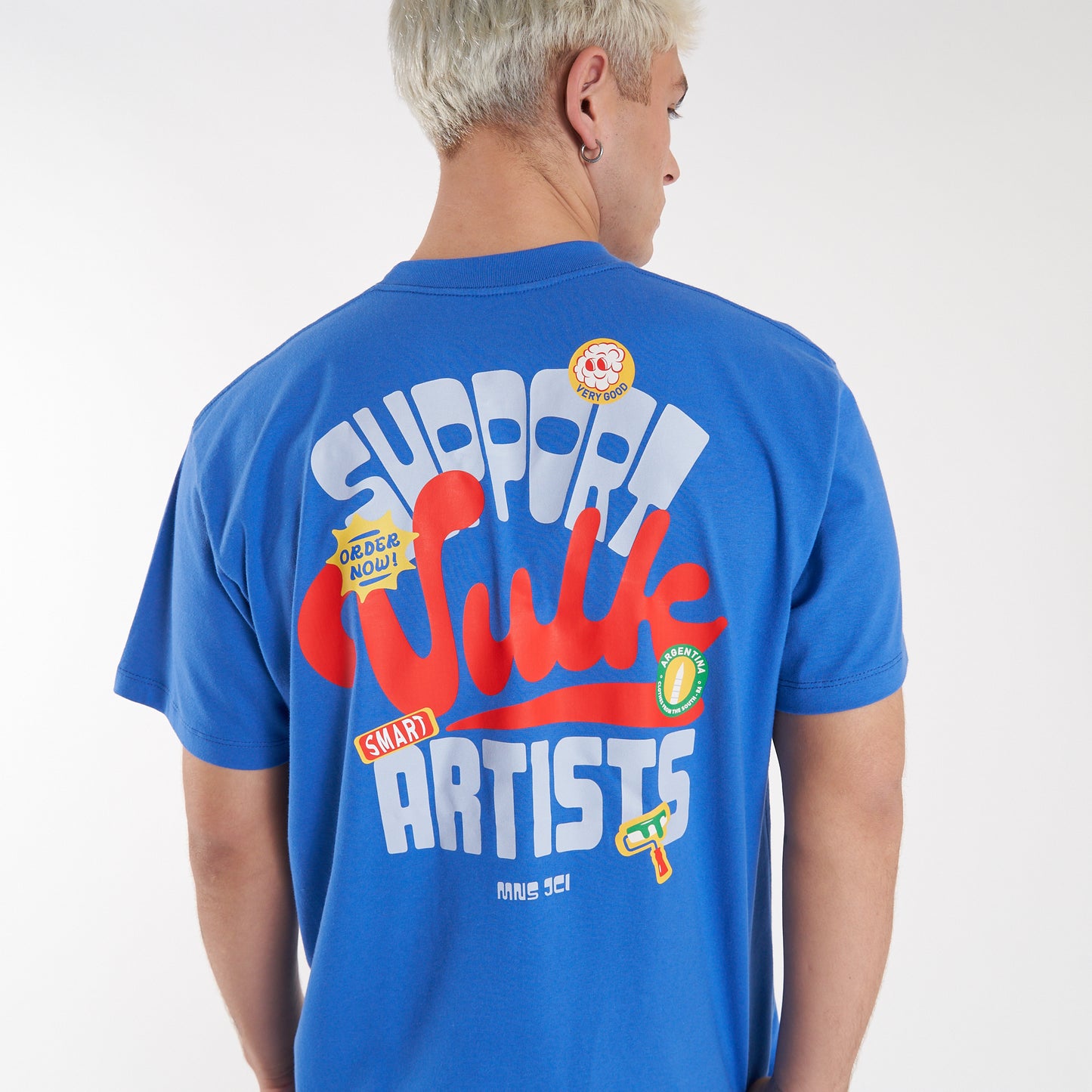 Remera Support Blue