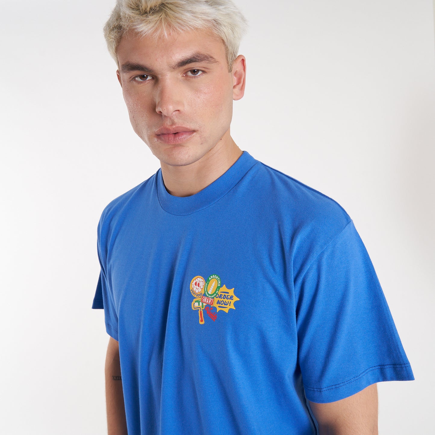 Remera Support Blue