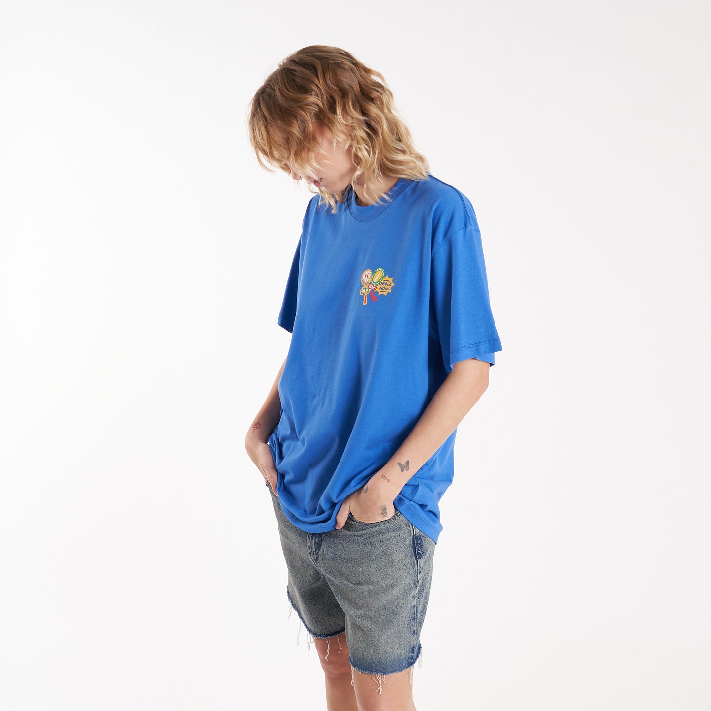 Remera Support Blue