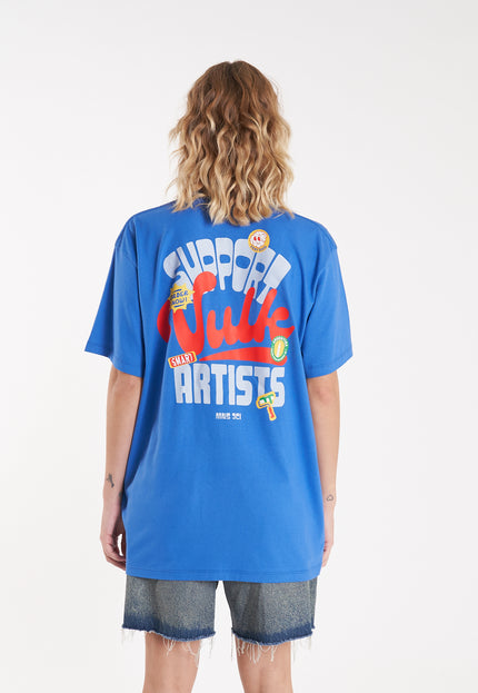 Remera Support Blue