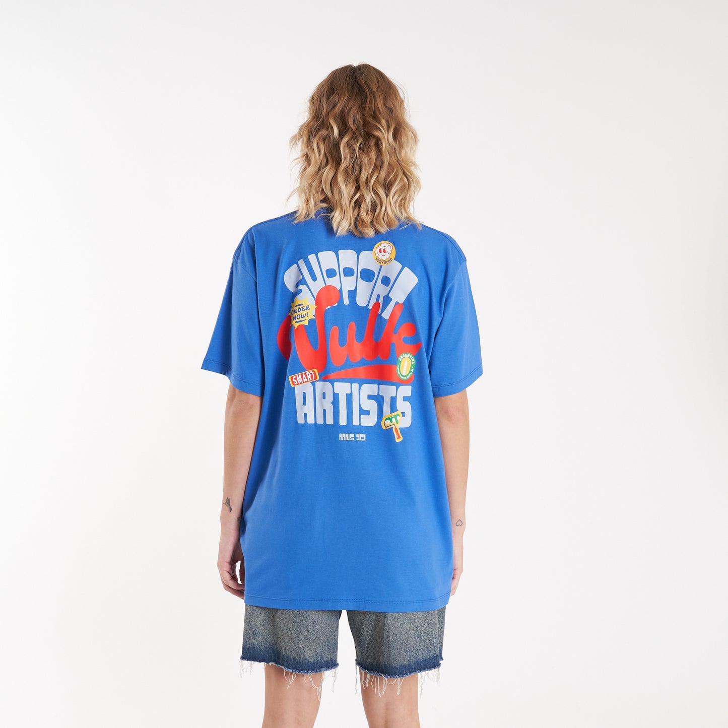 Remera Support Blue