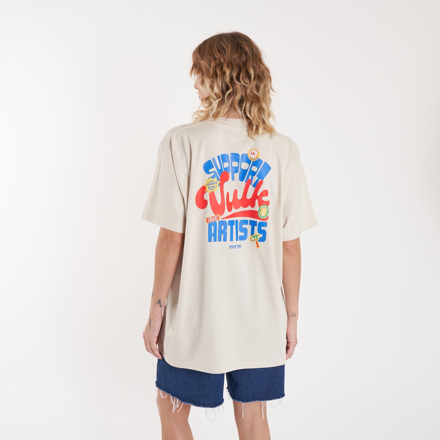 Remera Support Cream