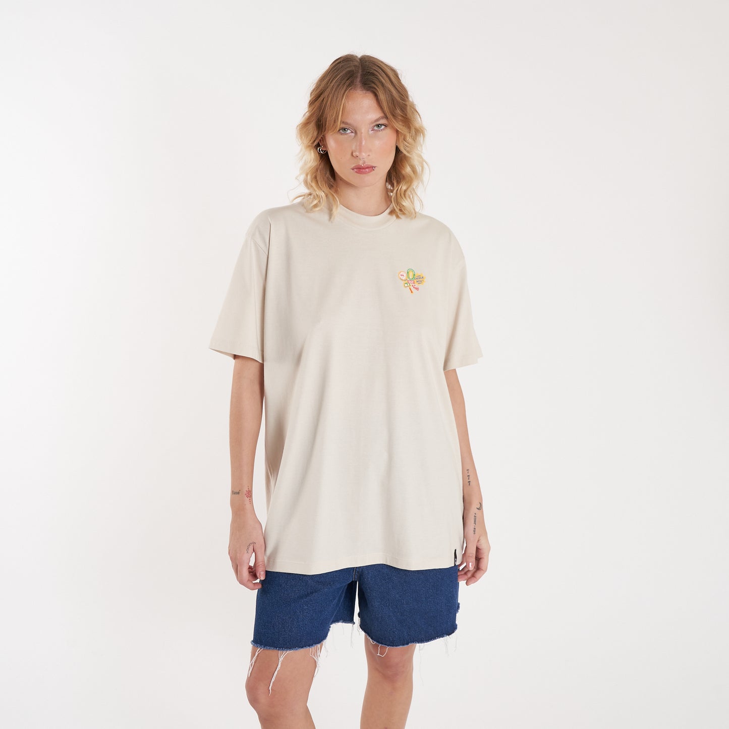 Remera Support Cream
