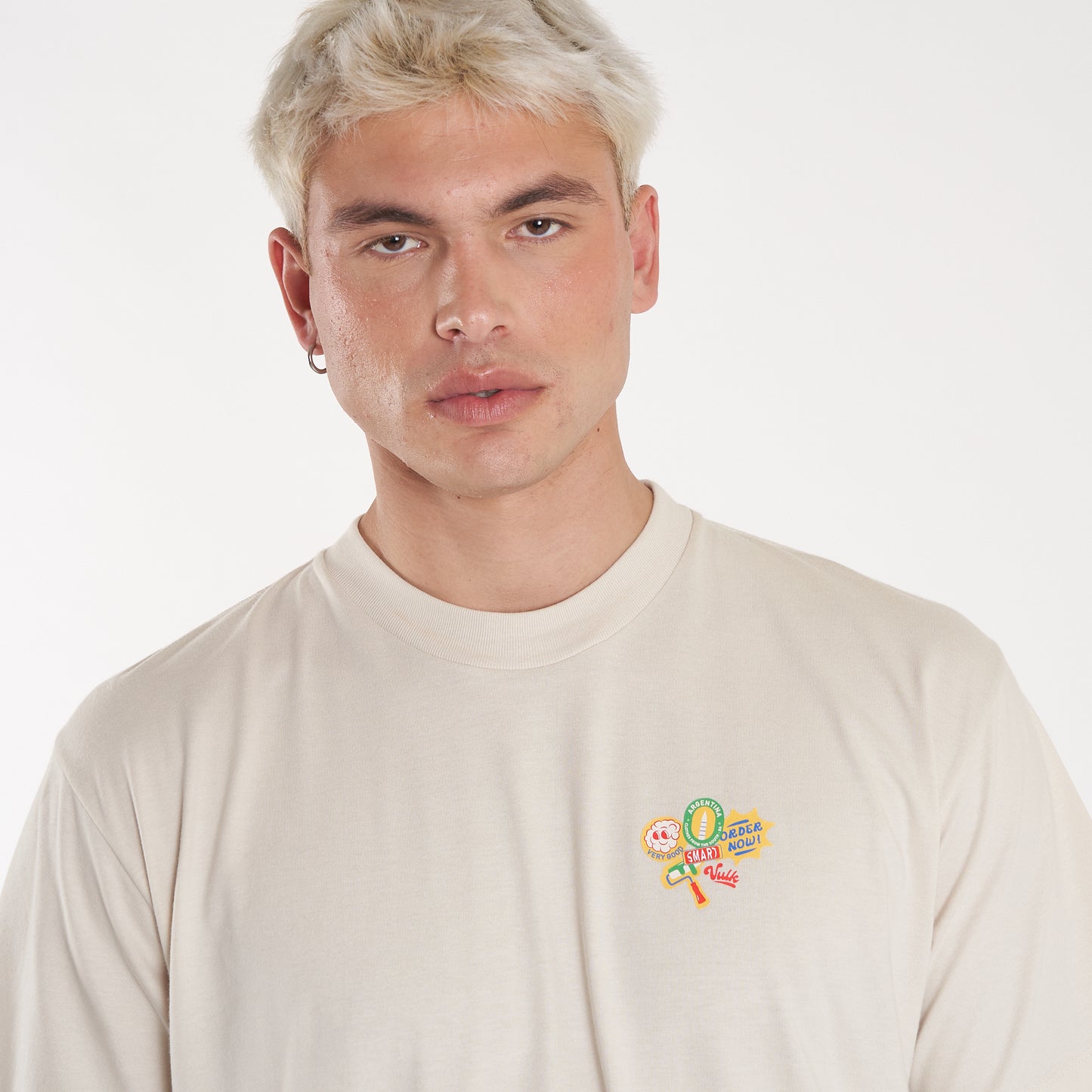 Remera Support Cream