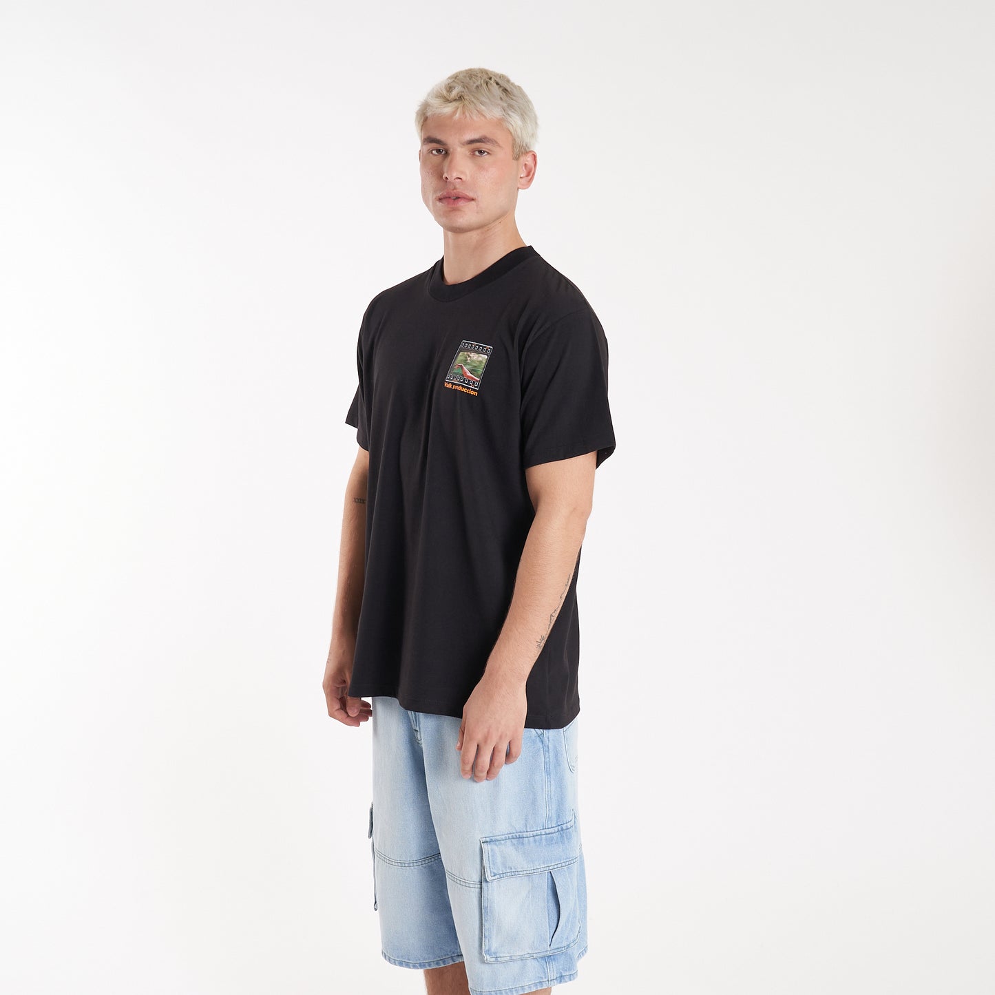 Remera Film Black