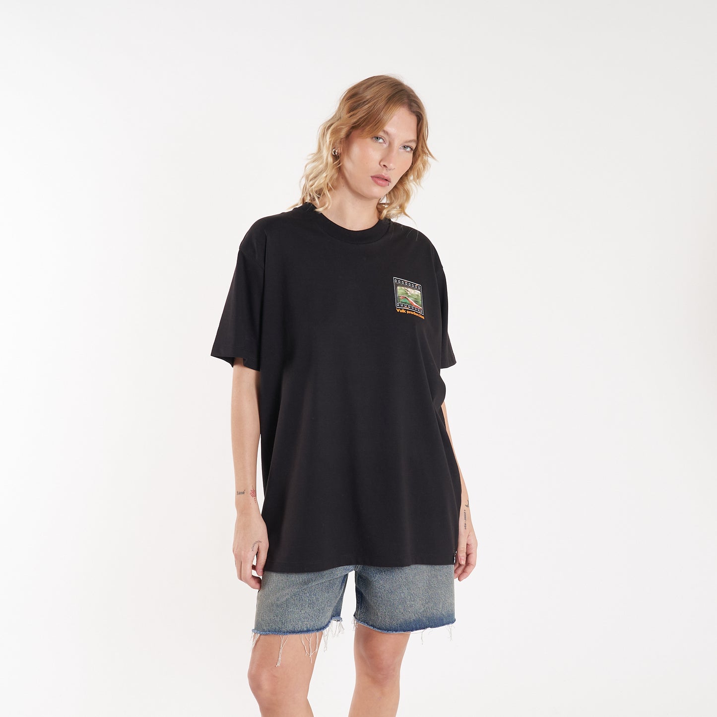 Remera Film Black