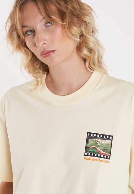 Remera Film Light Yellow