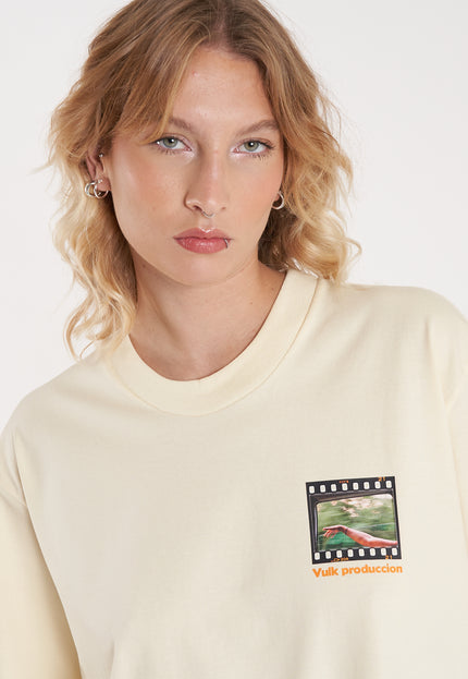 Remera Film Light Yellow