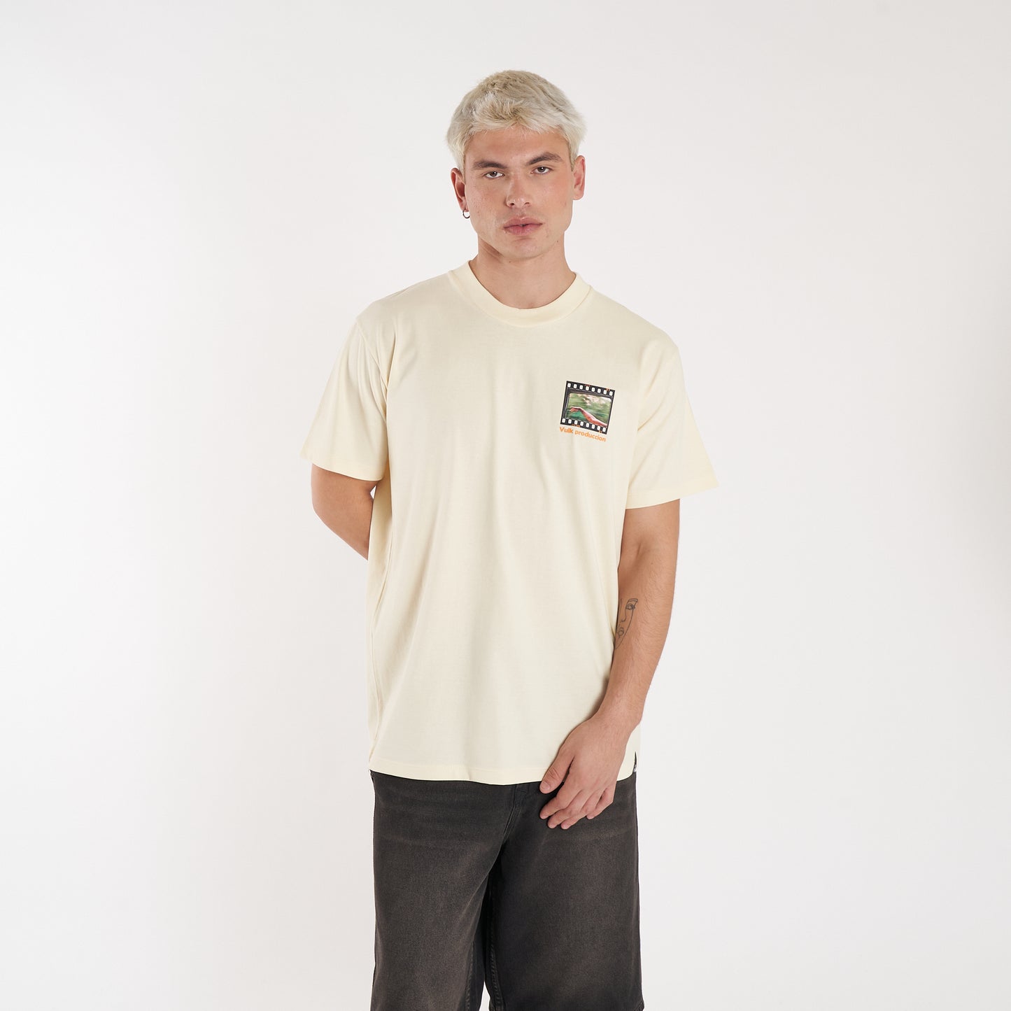 Remera Film Light Yellow