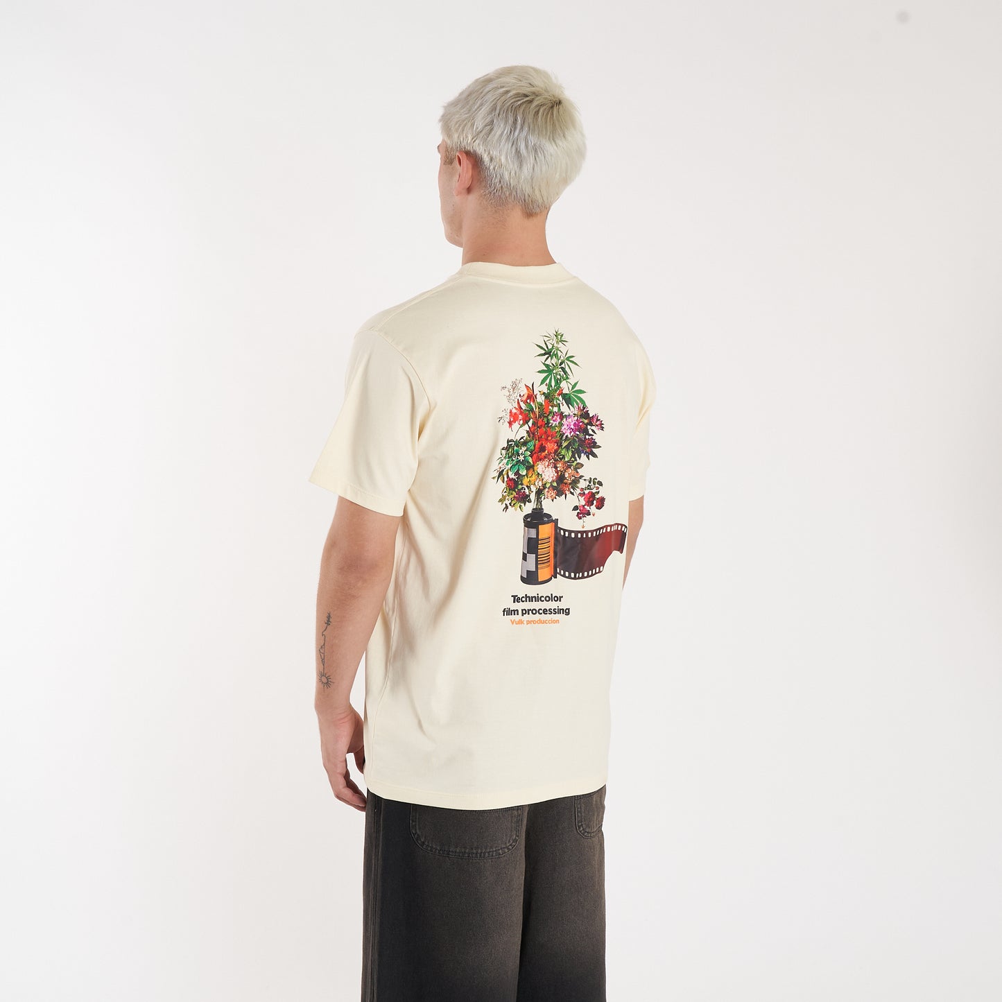 Remera Film Light Yellow