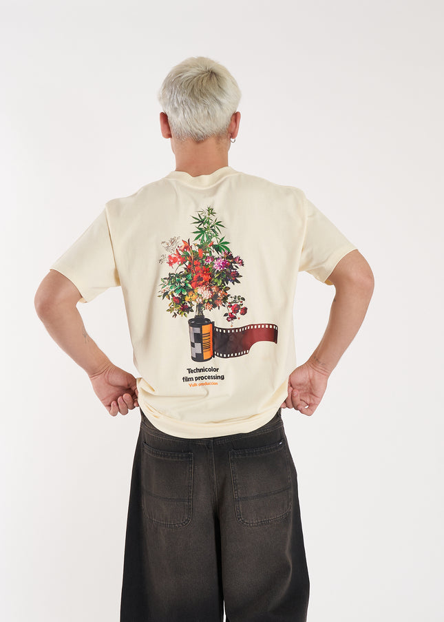 Remera Film Light Yellow