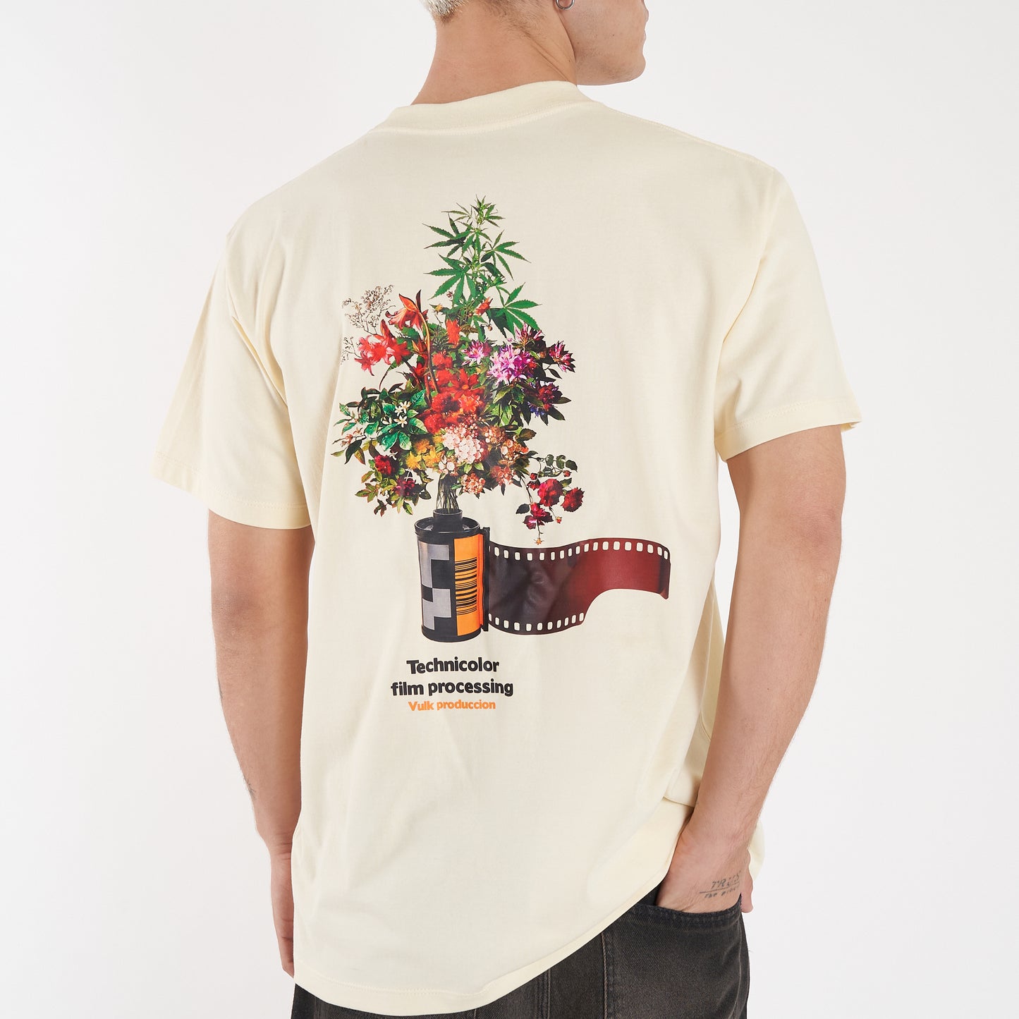 Remera Film Light Yellow
