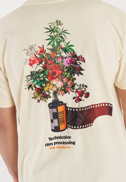 Remera Film Light Yellow