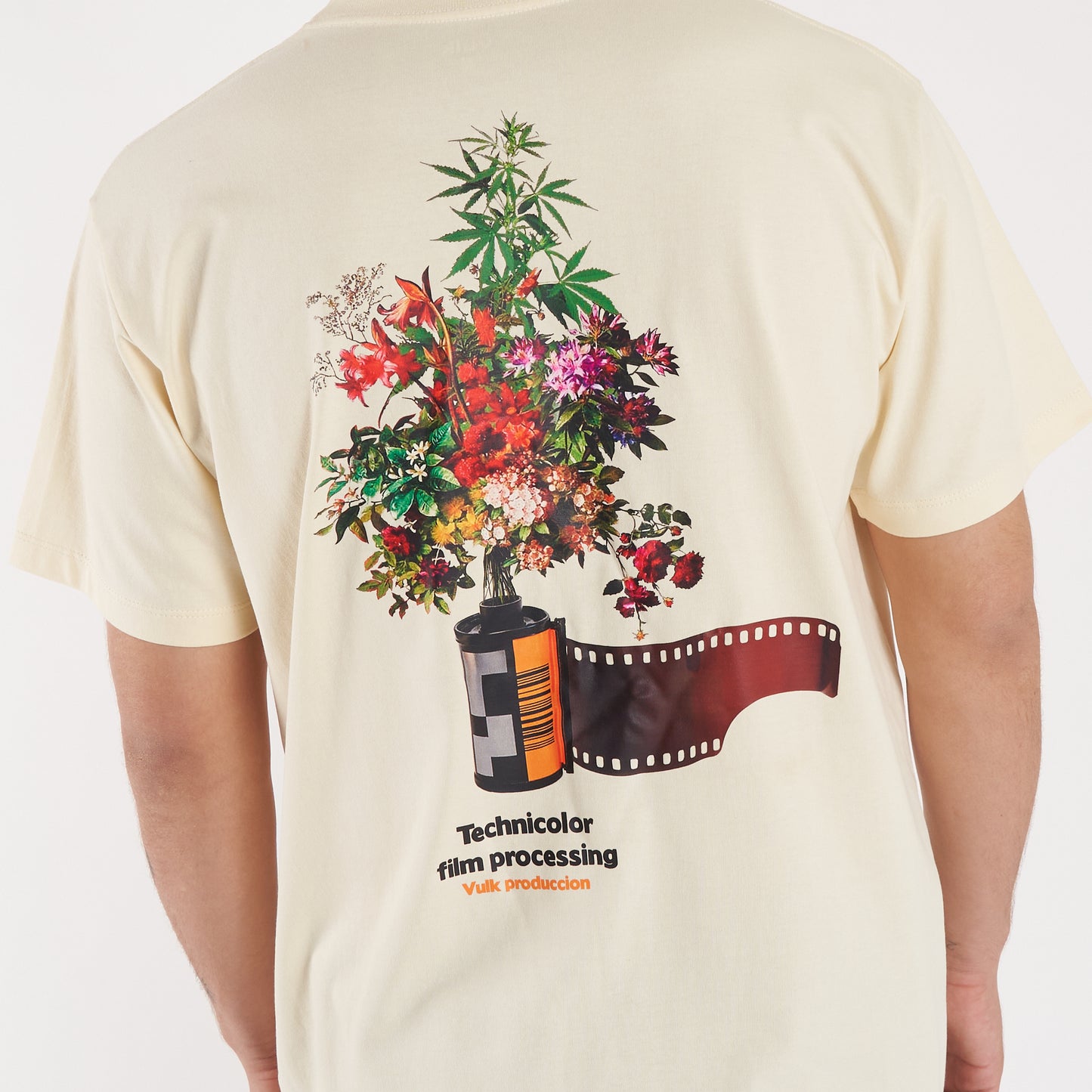 Remera Film Light Yellow