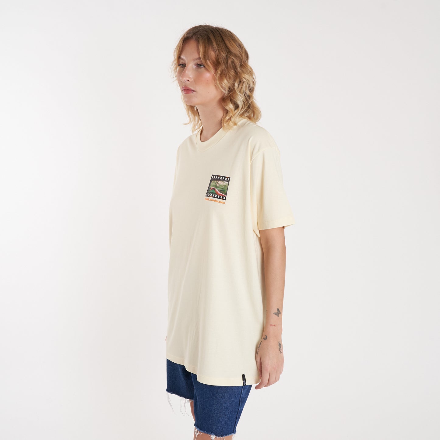 Remera Film Light Yellow