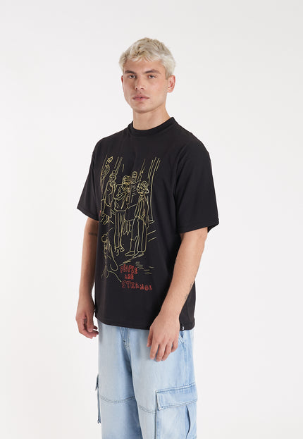 Remera Strangers Black