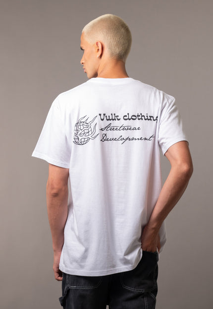 Remera World White