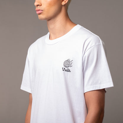 Remera World White