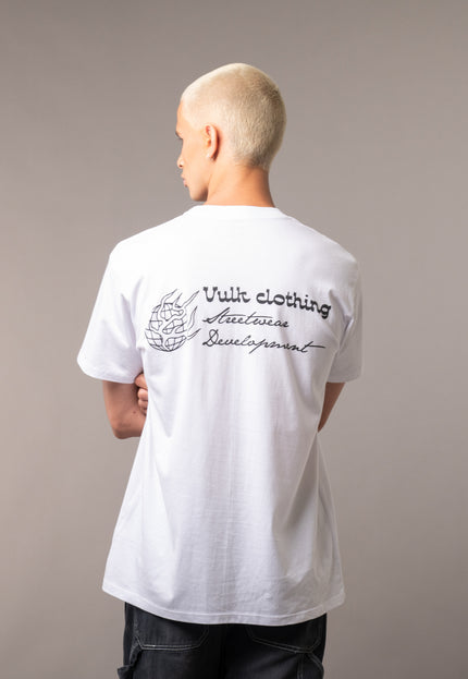 Remera World White