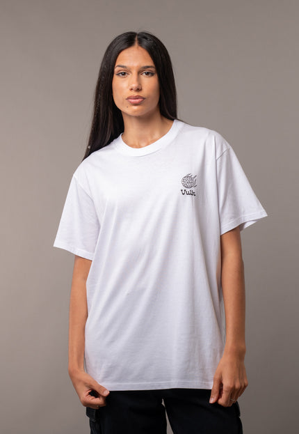 Remera World White