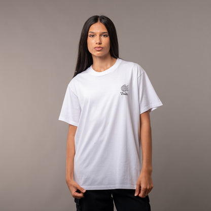 Remera World White