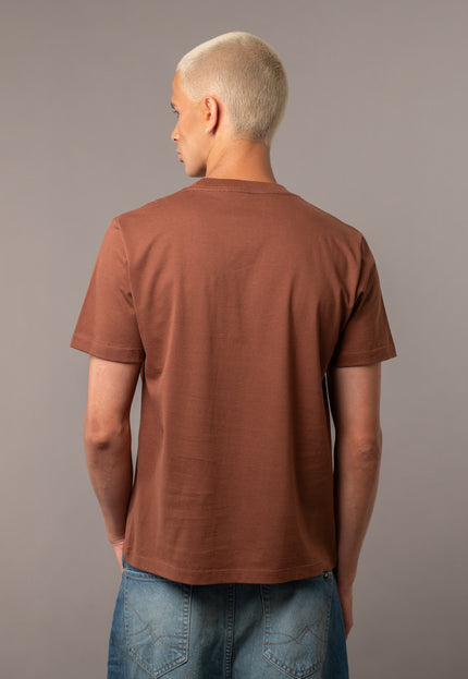 Remera Heart Brown