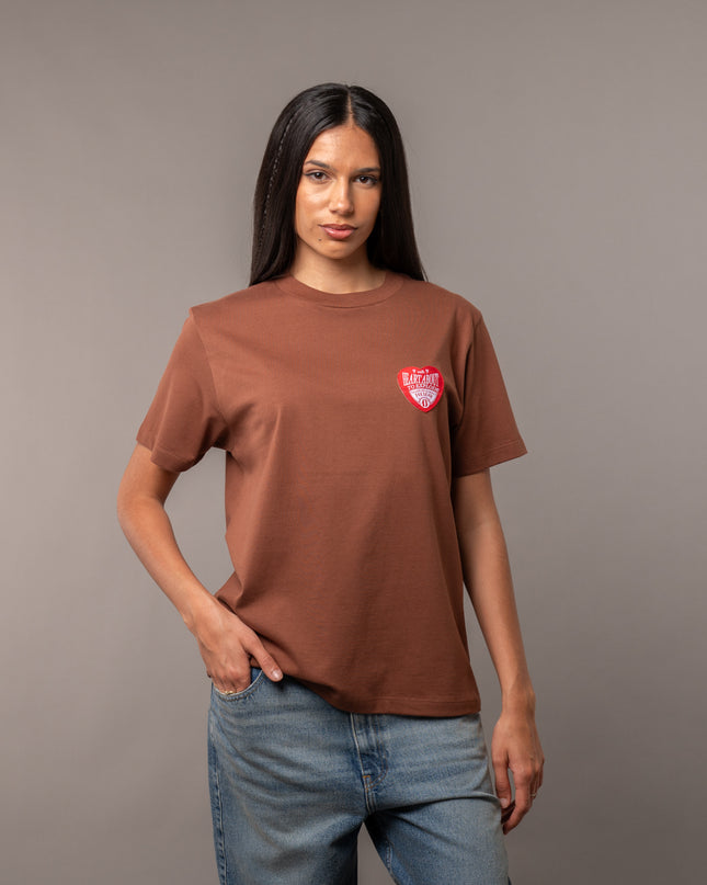 Remera Heart Brown